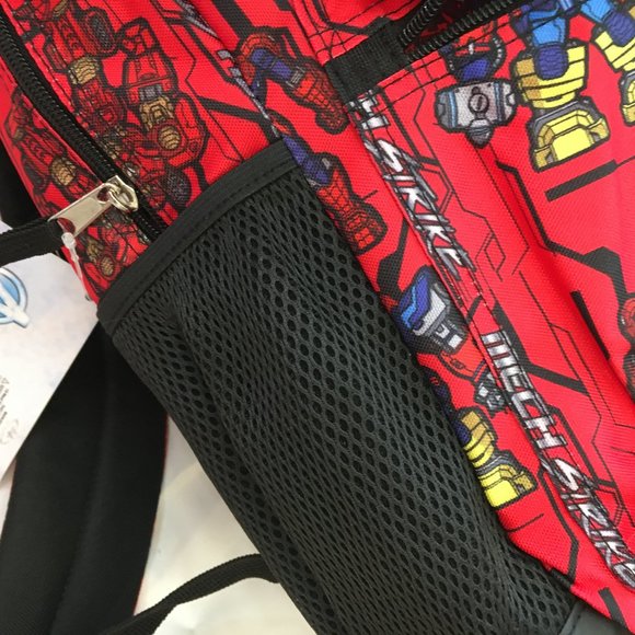 MARVEL Avengers Mech Strike Backpack Book Bag Back to School NWT - Picture 4 of 14